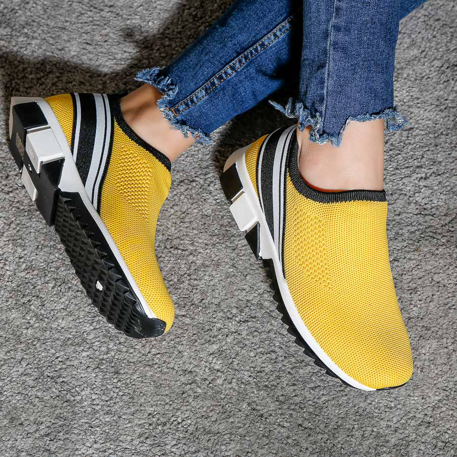 Дамски маратонки Leonida - Yellow