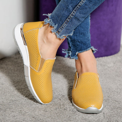 Дамски обувки Mariyana - Yellow