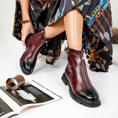 Дамски боти Ferina - Wine