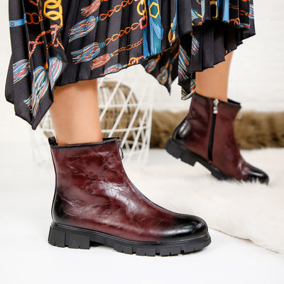 Дамски боти Ferina - Wine