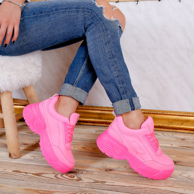 Дамски кецове Roxy - Pink