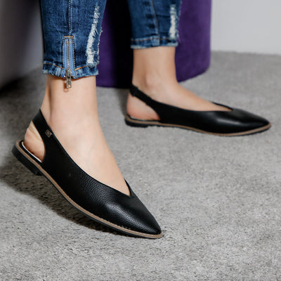 Дамски обувки на ток Feria - Black