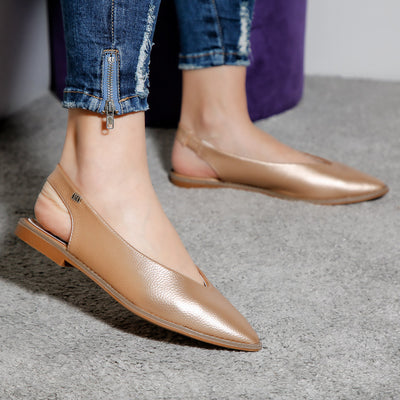 Дамски обувки на ток Feria - Rose gold