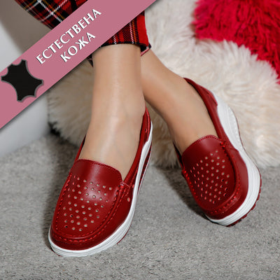 Дамски обувки Larissa - Red