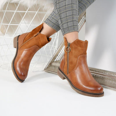 Дамски боти Loretta - Camel