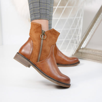 Дамски боти Loretta - Camel