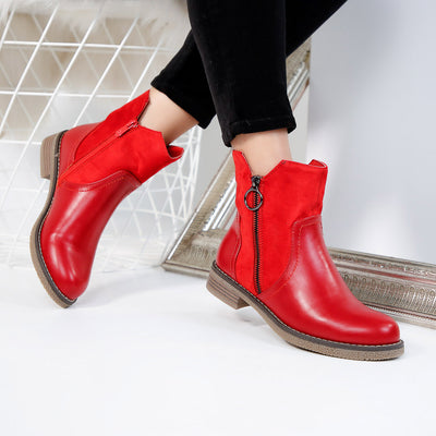 Дамски боти Loretta - Red