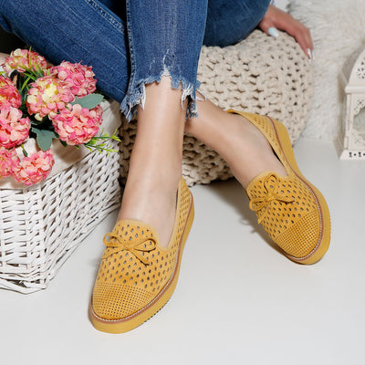 Дамски обувки Miranda - Yellow