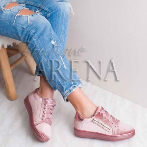 Дамски кецове Fei - Pink