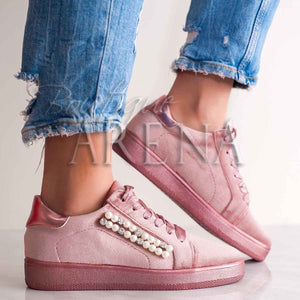 Дамски кецове Fei - Pink