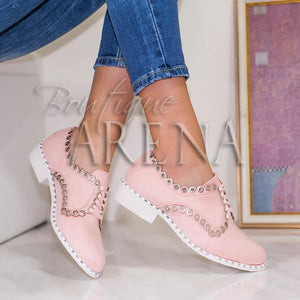 Дамски обувки Natasha - pink