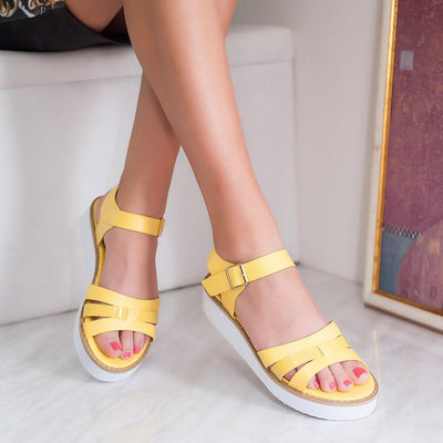 Дамски сандали ILORIA – Yellow