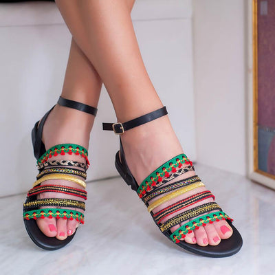 Дамски сандали INDIANA – BLACK