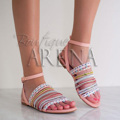 Дамски сандали INDIANA – Pink
