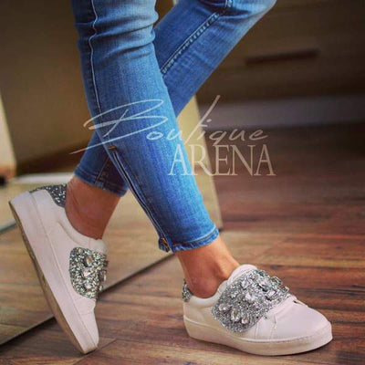 Обувки Afil - Silver Glitter