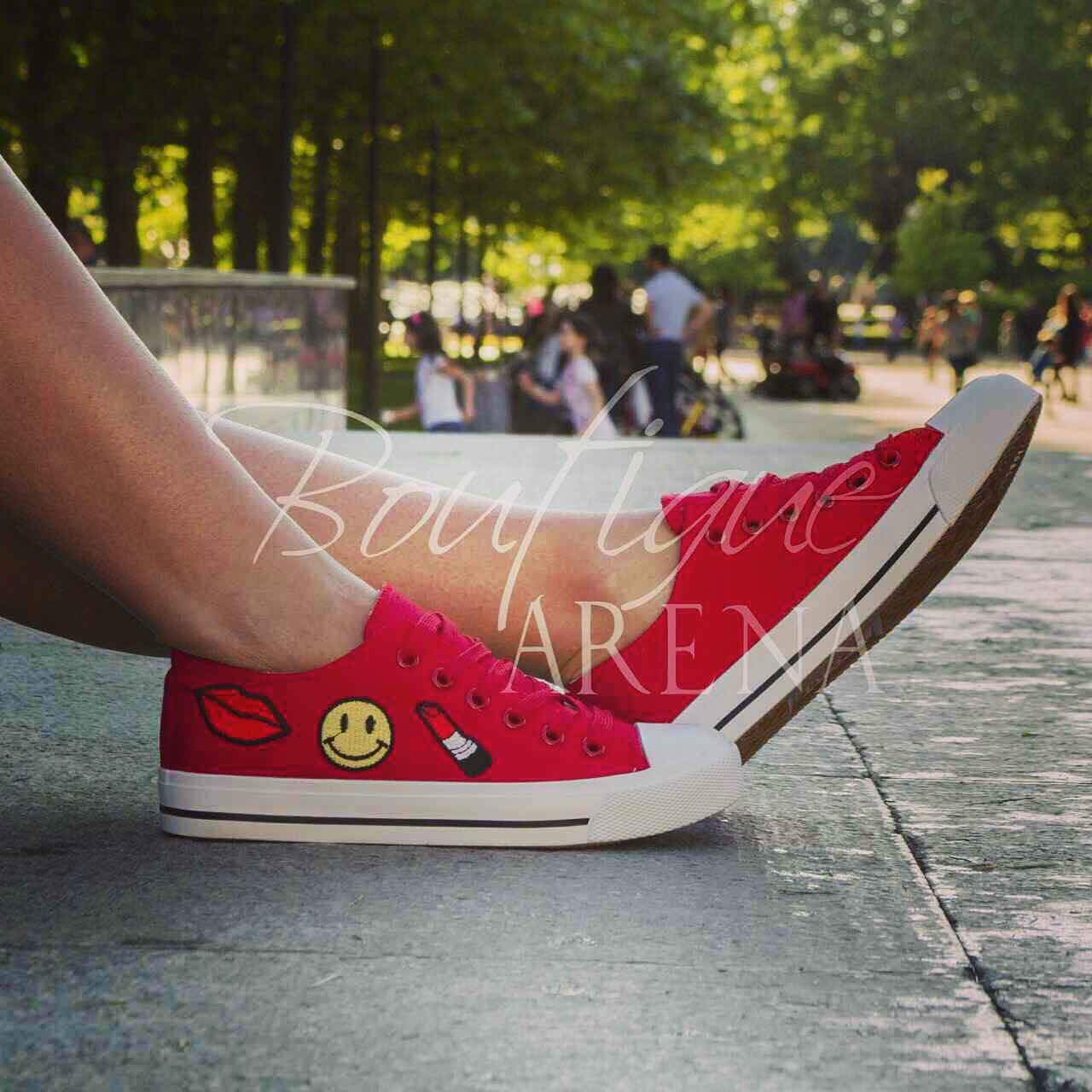 Кецове Emoji - Red