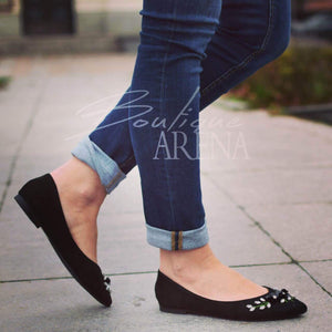 Обувки Petal - Black Suede