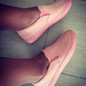 Кецове Denim - Pink 