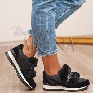 Кецове Fluffy Sport - Black
