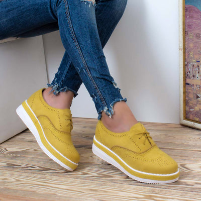 Дамски обувки Verona - Yellow